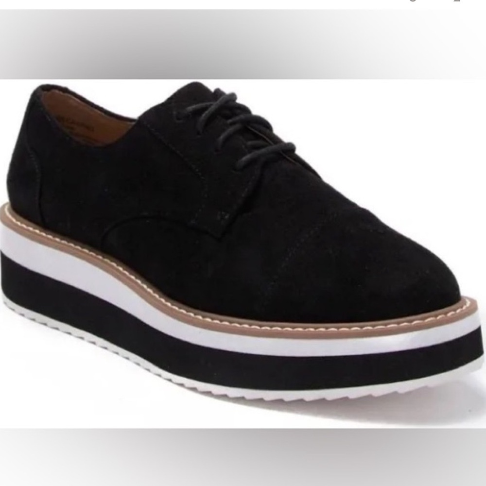 14th & Union Oxford Platform navy shoes